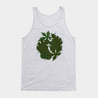 my circle leaf Tank Top